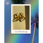 Love Wins Küpe - 20mm - Görsel 5