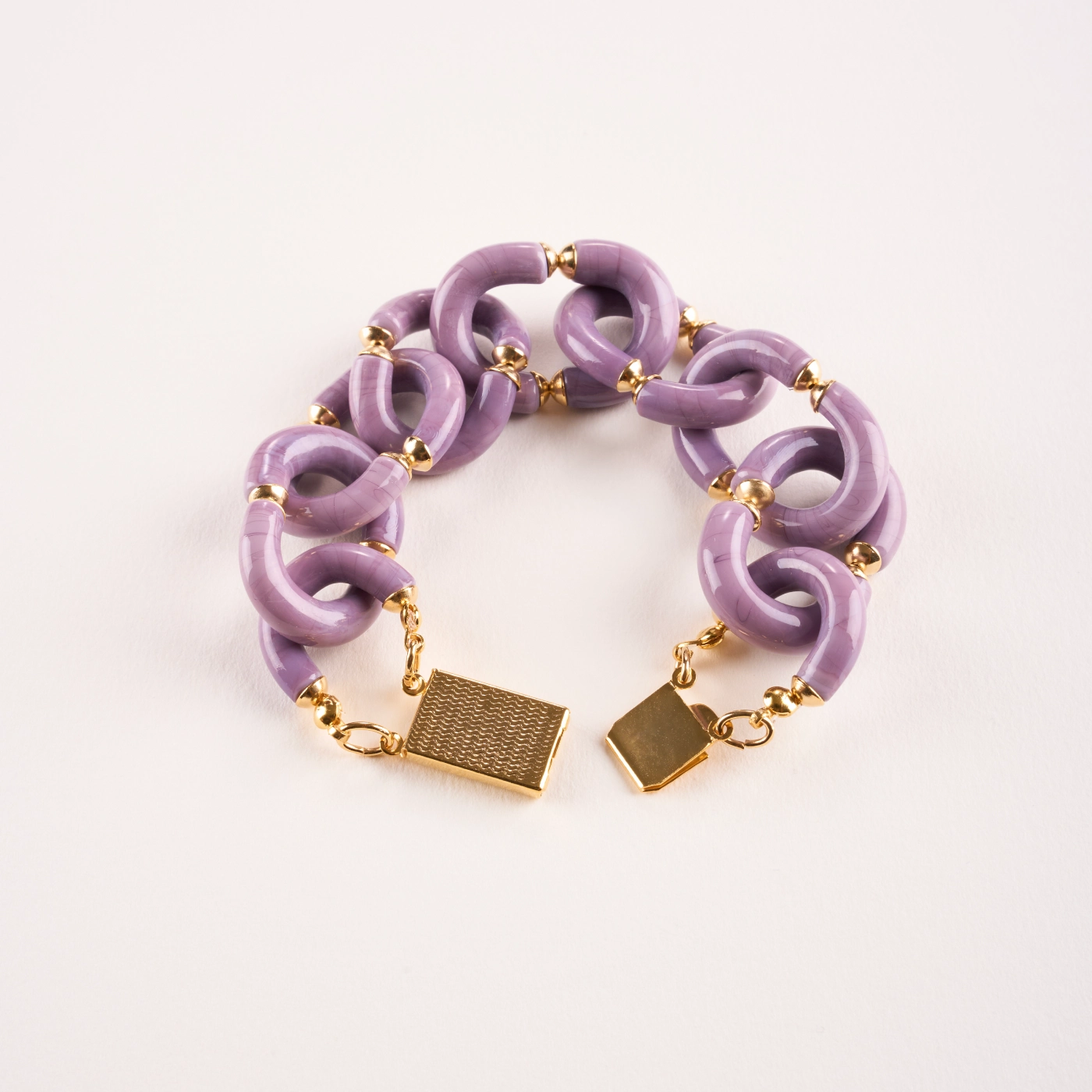 Murano Chain- Dusky Lavanda Murano Chain- Dusky Lavanda - Görsel 1