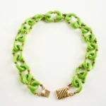 Murano Chain - Verde Vivo Kolye - Görsel 2