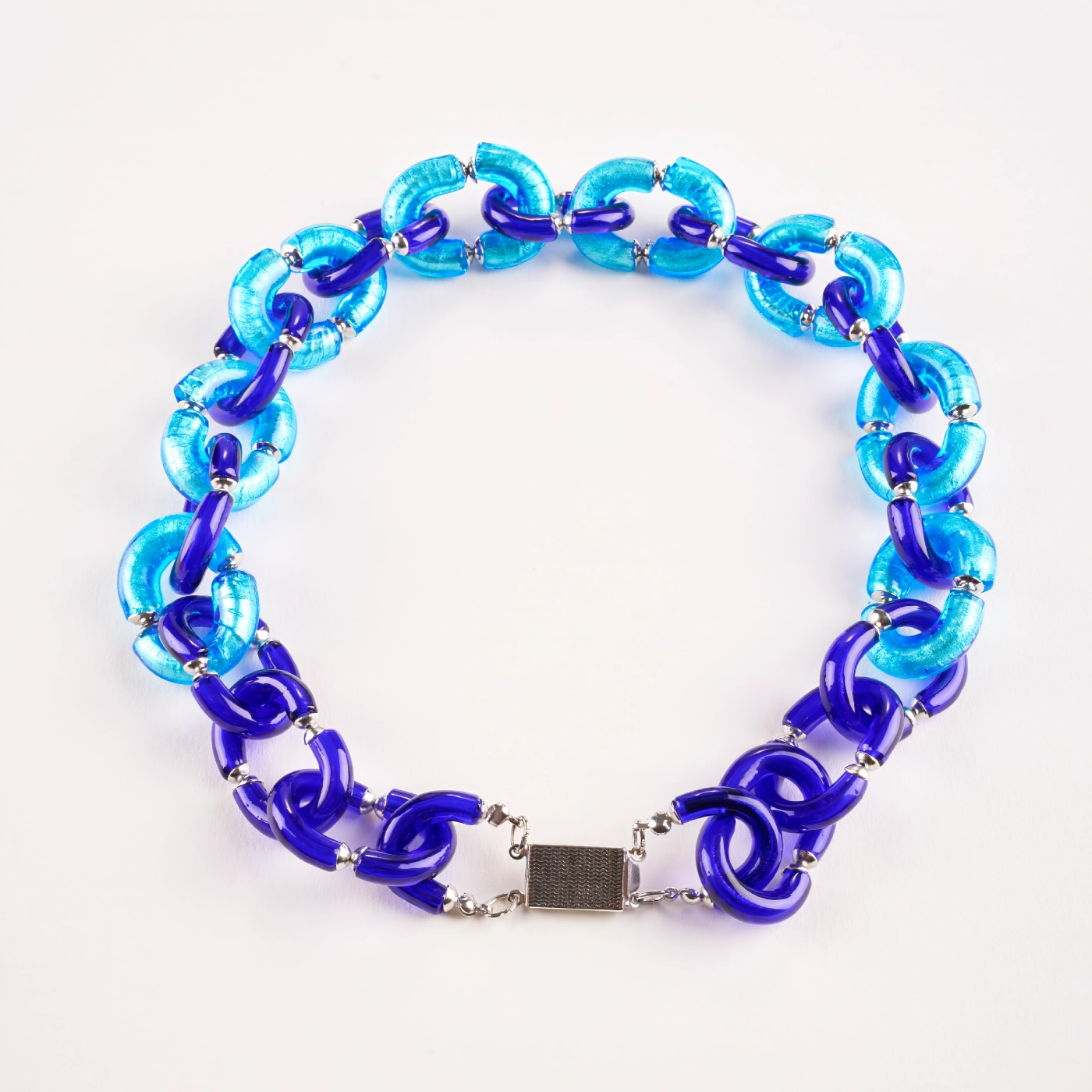 Murano Chain – Blu Mare (1) Murano Chain – Blu Mare Kolye - Görsel 1